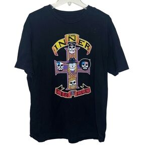 Inner Circle Vintage Y2K Chris Jericho USA Wrestling T-Shirt WWE WWF Size Large